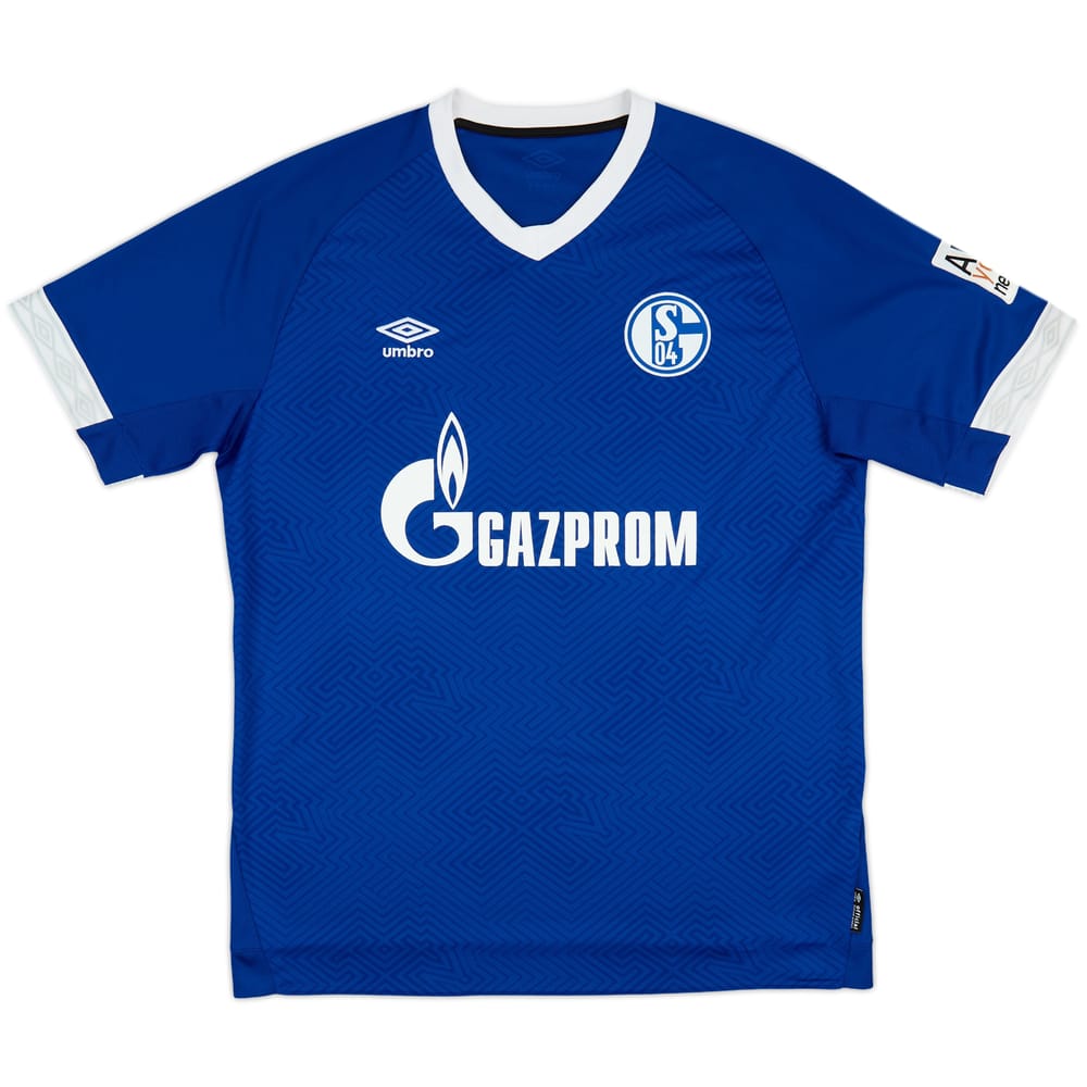 2018-19 Schalke Home Shirt - 8/10 - (XL)