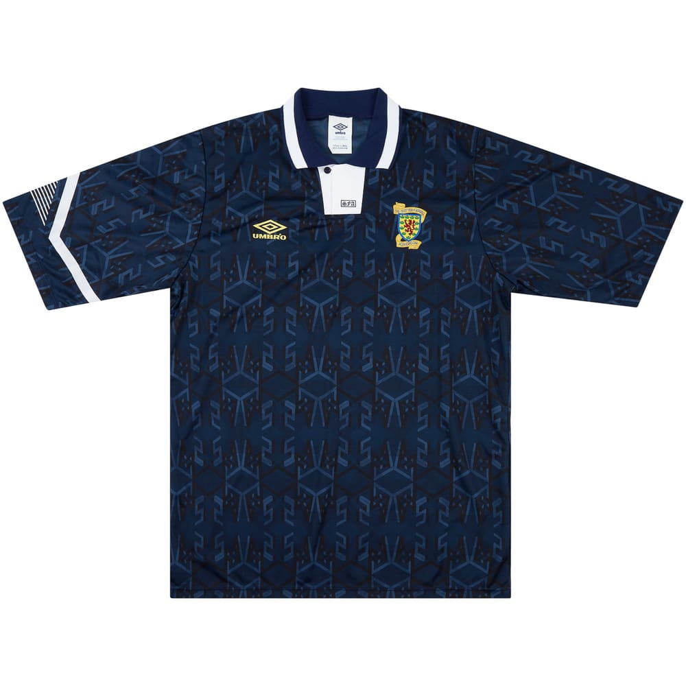 1992-93 Scotland Match Issue Home Shirt #11