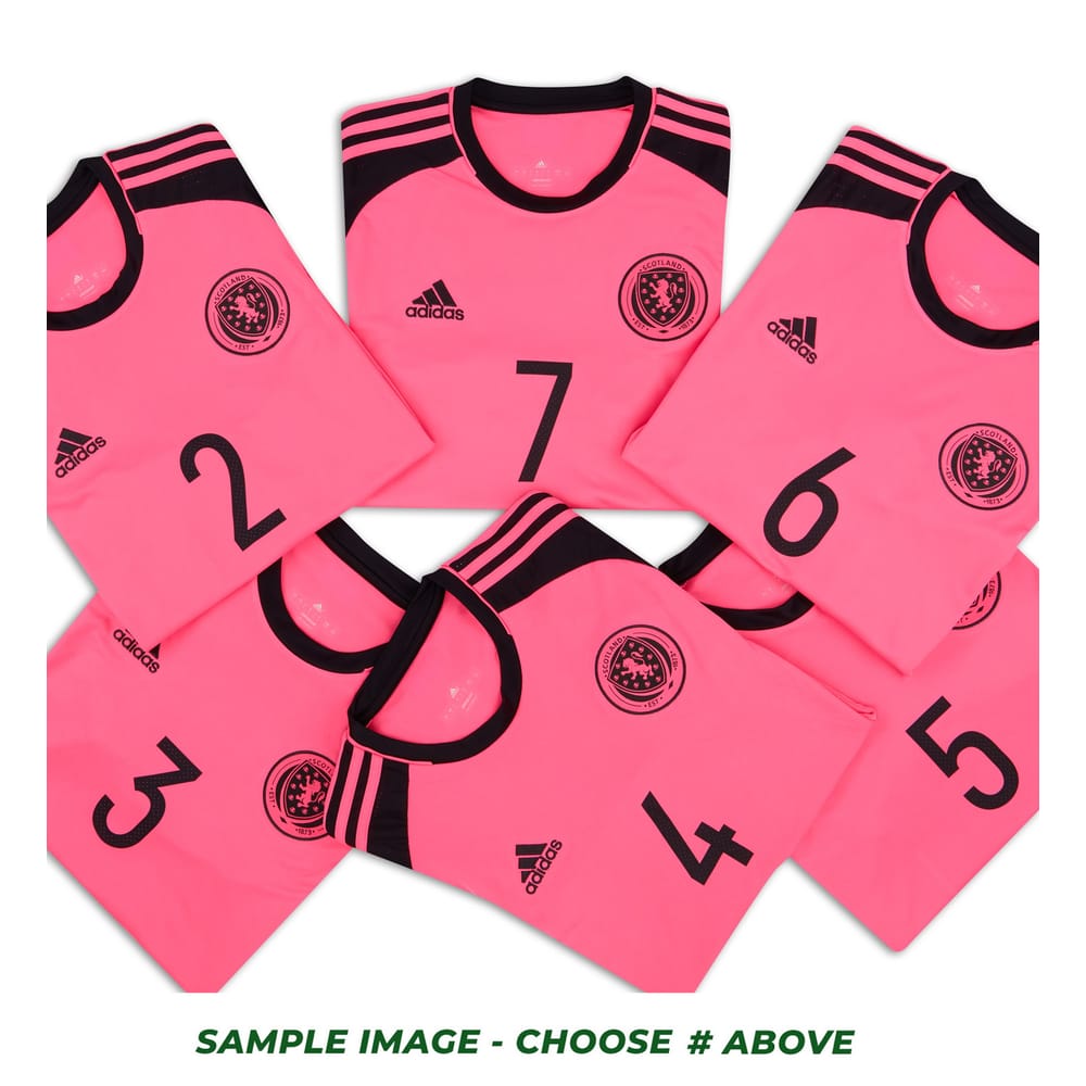 2016-17 Scotland Player Issue Away Shirt # (Excellent) M