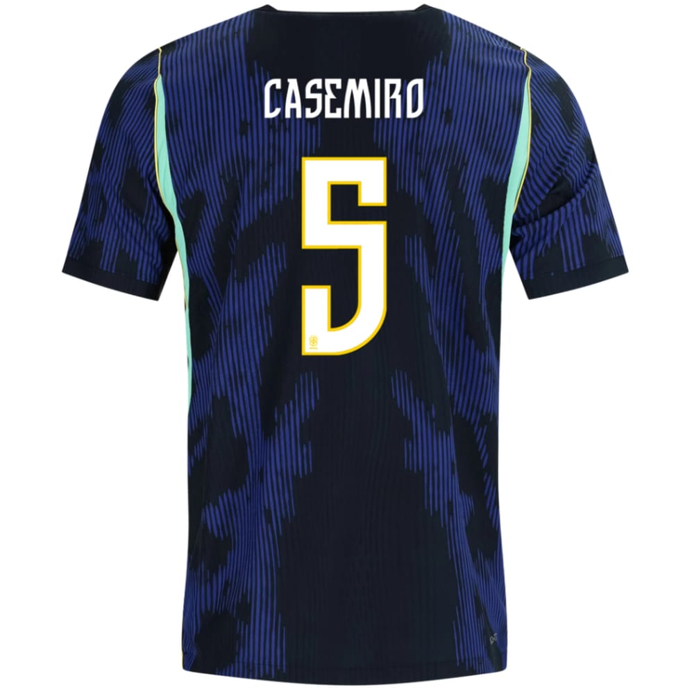 2026-27 Brazil Authentic Away Shirt Casemiro #5
