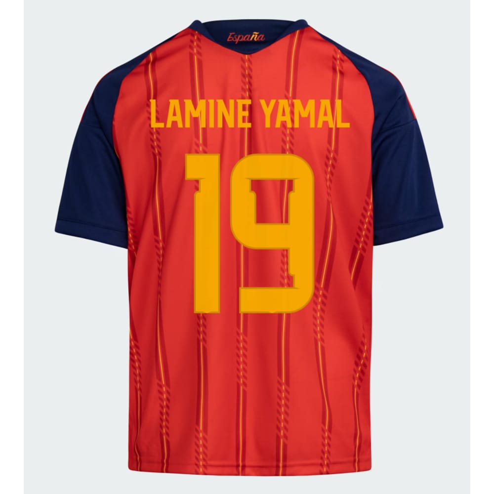 2026-27 Spain 'World Cup Winners' Home Shirt Lamine Yamal #19 (KIDS)