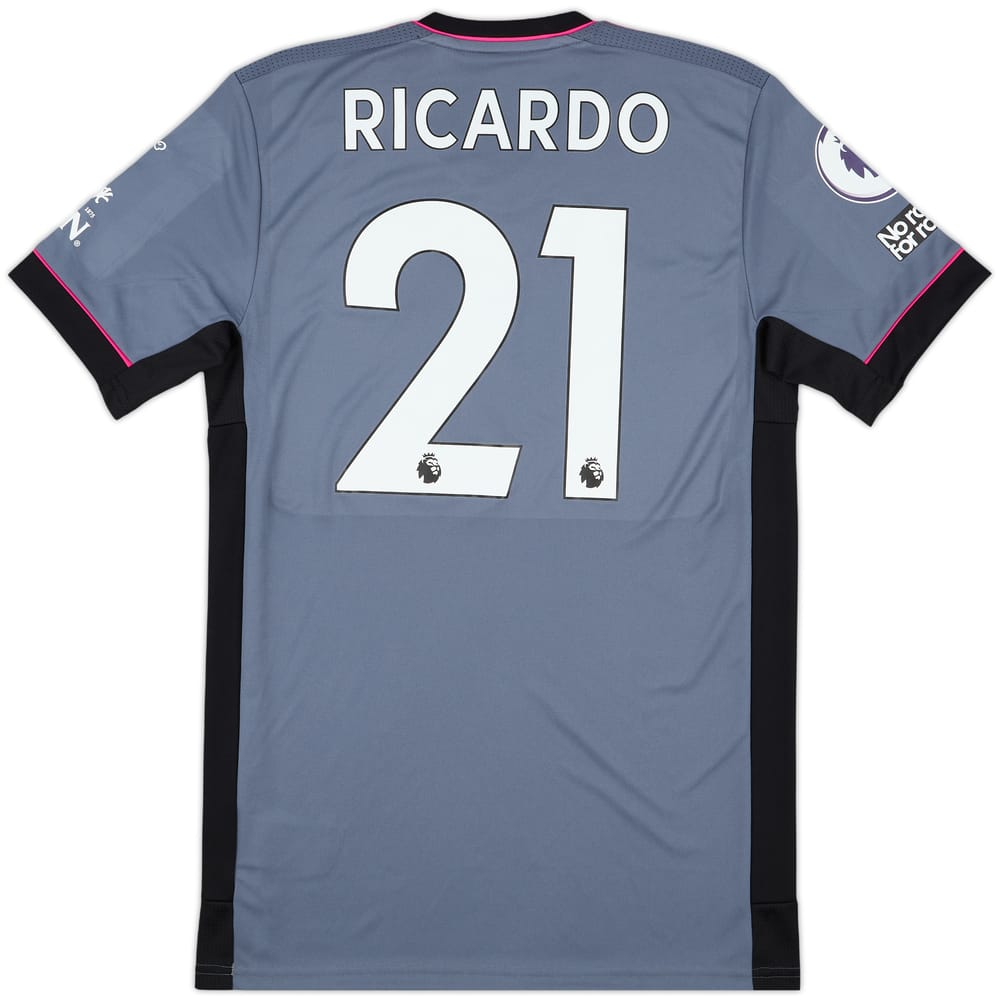 2021-22 Leicester Match Issue Third Shirt Ricardo #21