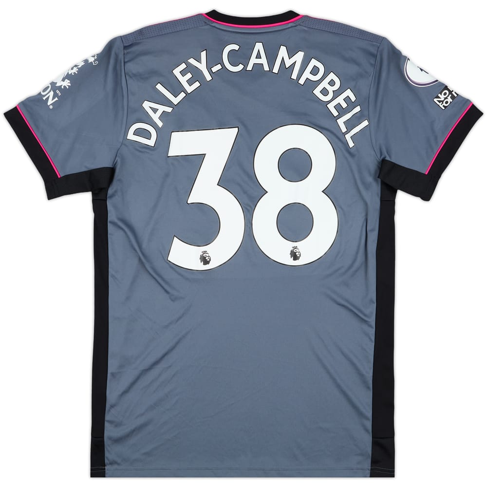 2021-22 Leicester Match Issue Third Shirt Daley-Campbell #38