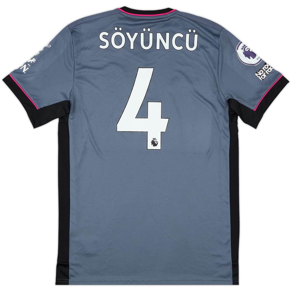 2021-22 Leicester Match Issue Third Shirt Söyüncü #4