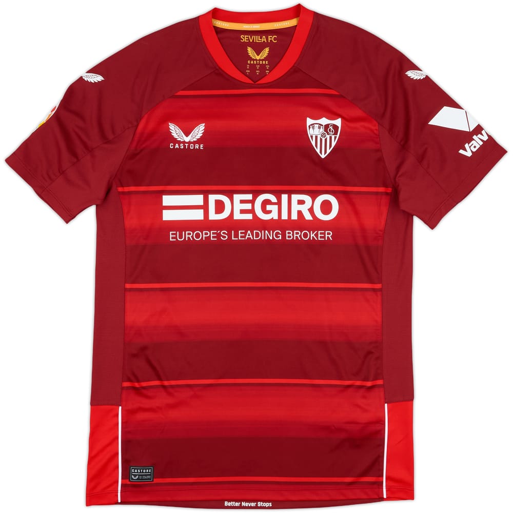 2022-23 Sevilla Match Issue Away Shirt #14