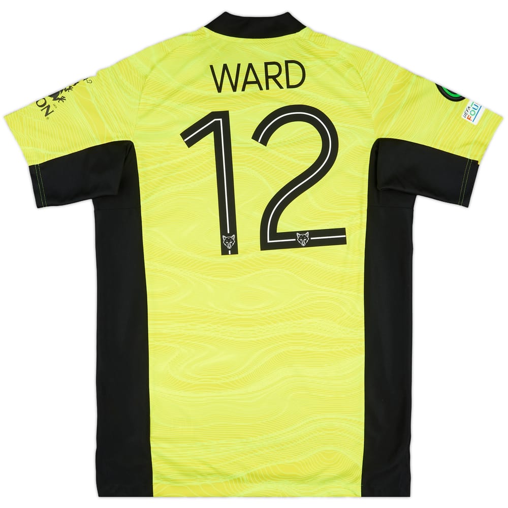 2021-22 Leicester Match Issue Conference League GK Shirt Ward #12