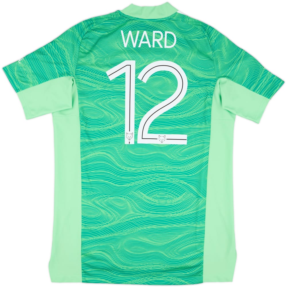 2021-22 Leicester Match Issue Conference League GK Shirt Ward #12