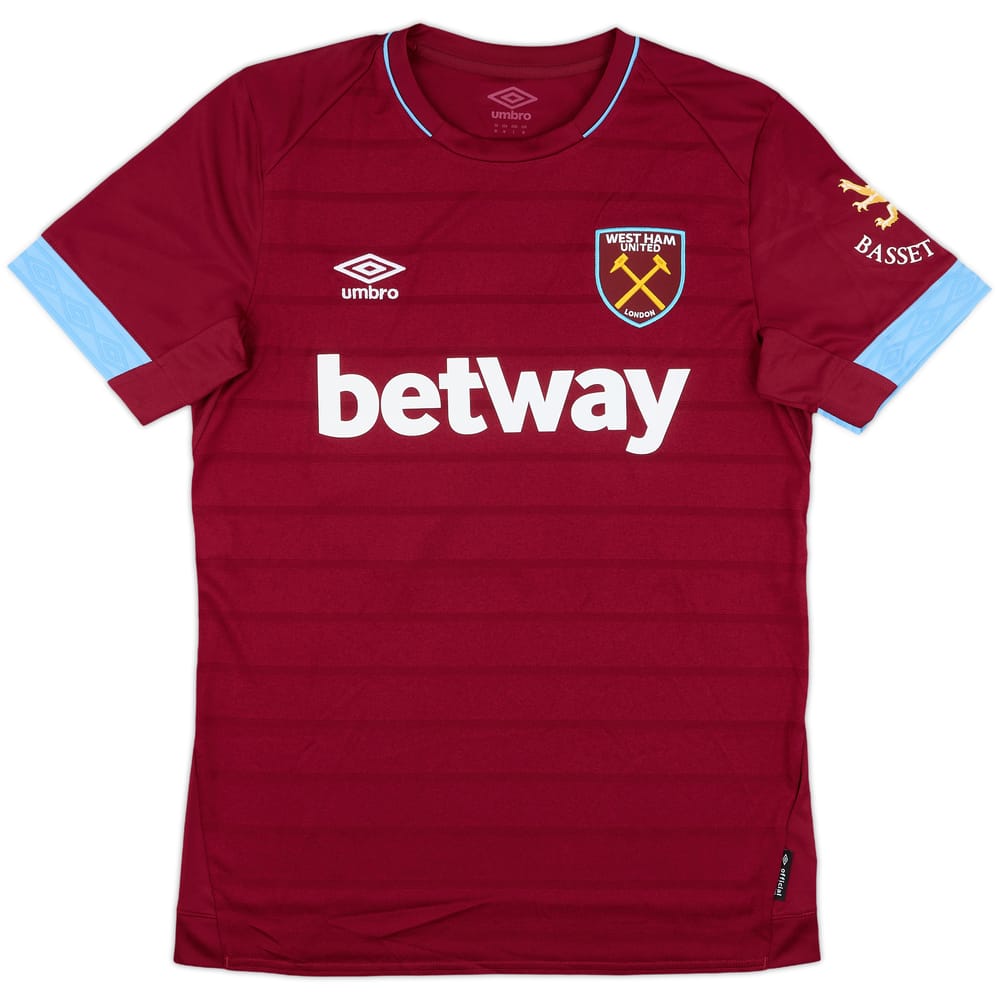 2018-19 West Ham Match Issue Home Shirt #25 (Balbuena)