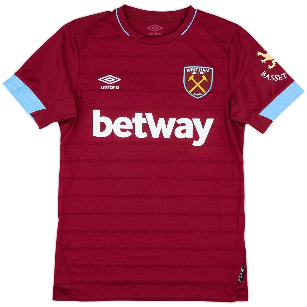2018-19 West Ham Match Issue Home Shirt #15 (Fredericks)