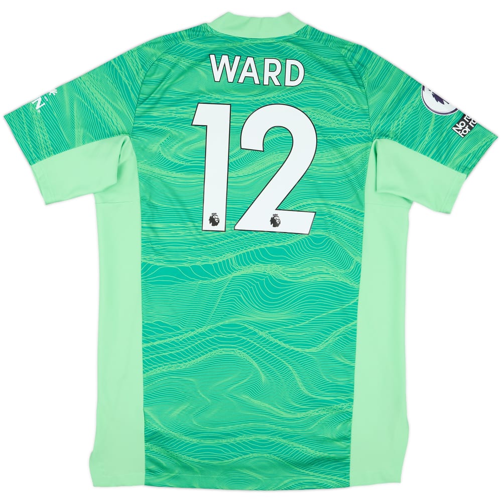 2021-22 Leicester Match Issue GK Shirt Ward #12