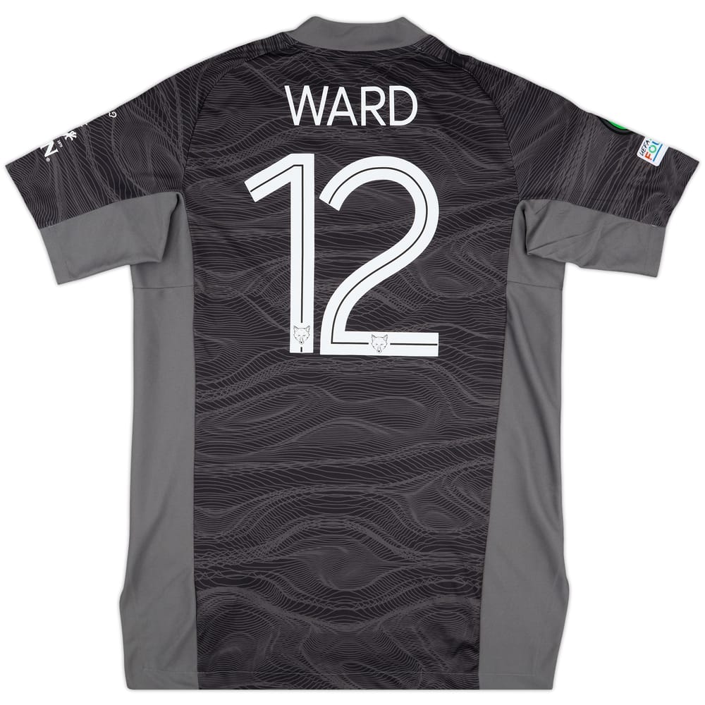 2021-22 Leicester Match Issue Conference League GK Shirt Ward #12