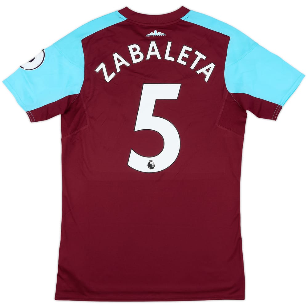2017-18 West Ham Match Issue Home Shirt Zabaleta #5
