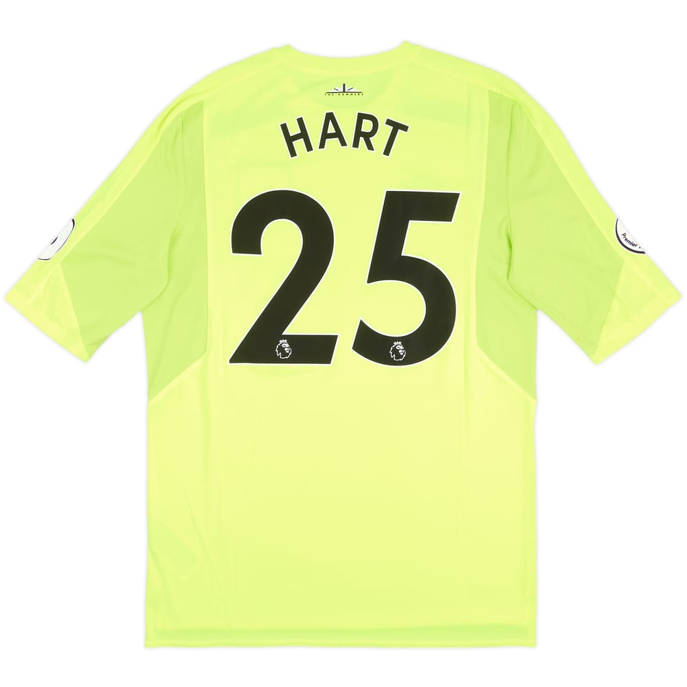 2017-18 West Ham Match Issue GK Shirt Hart #25