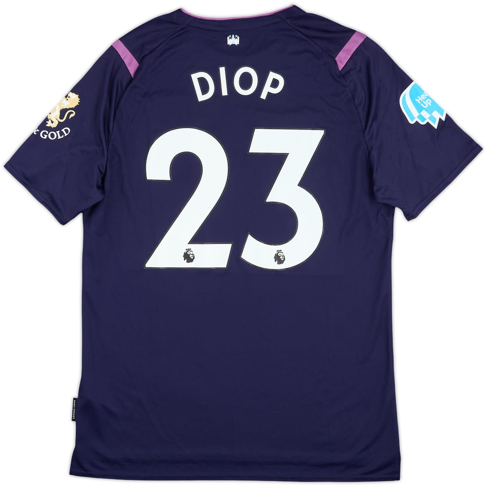 2019-20 West Ham Match Issue Third Shirt Diop #23