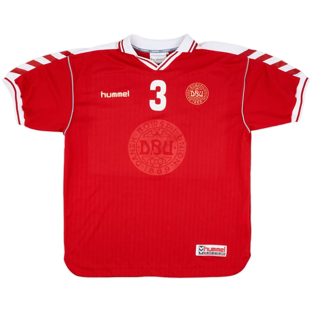 1998-99 Denmark Match Issue Home Shirt #3