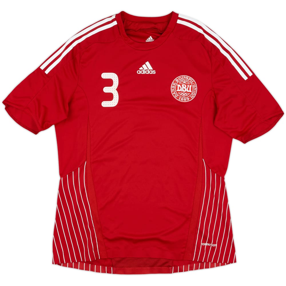 2008-10 Denmark Match Issue Home Shirt #3