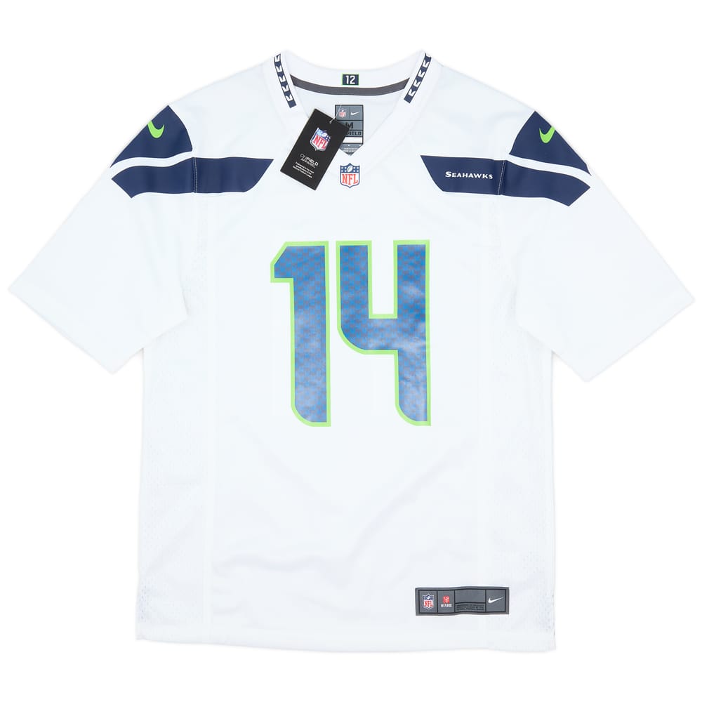 2019-23 Seattle Seahawks Metcalf #14 Nike Game Away Jersey (M)