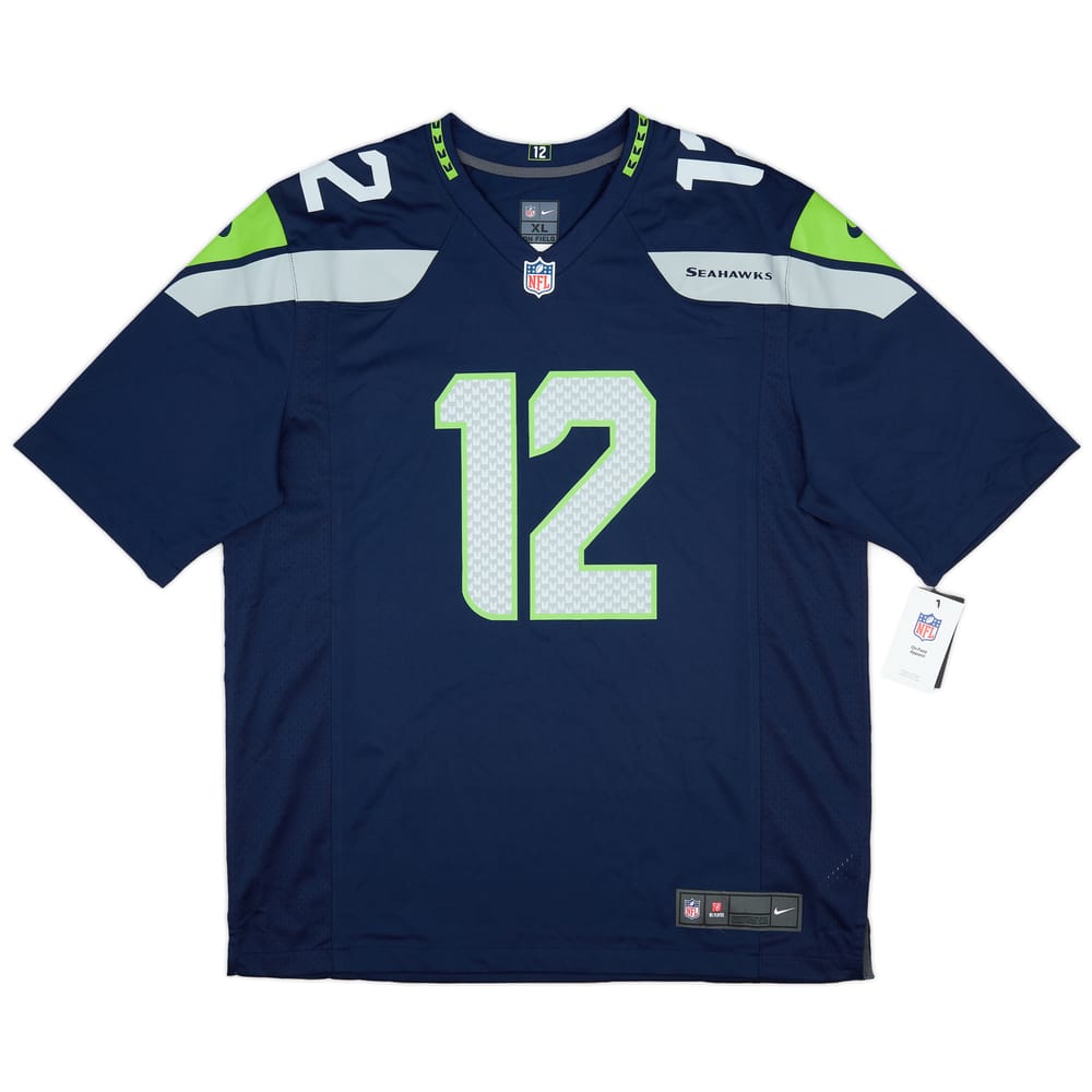 2012-24 Seattle Seahawks Fan #12 Nike Game Home Jersey (XL)