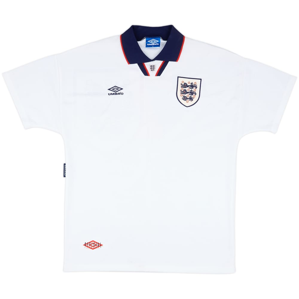 1993-95 England Match Issue Home Shirt #7