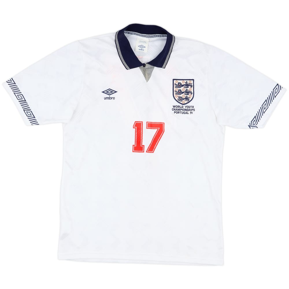 1991 England Match Issue World Youth Championships #17 (Watson)