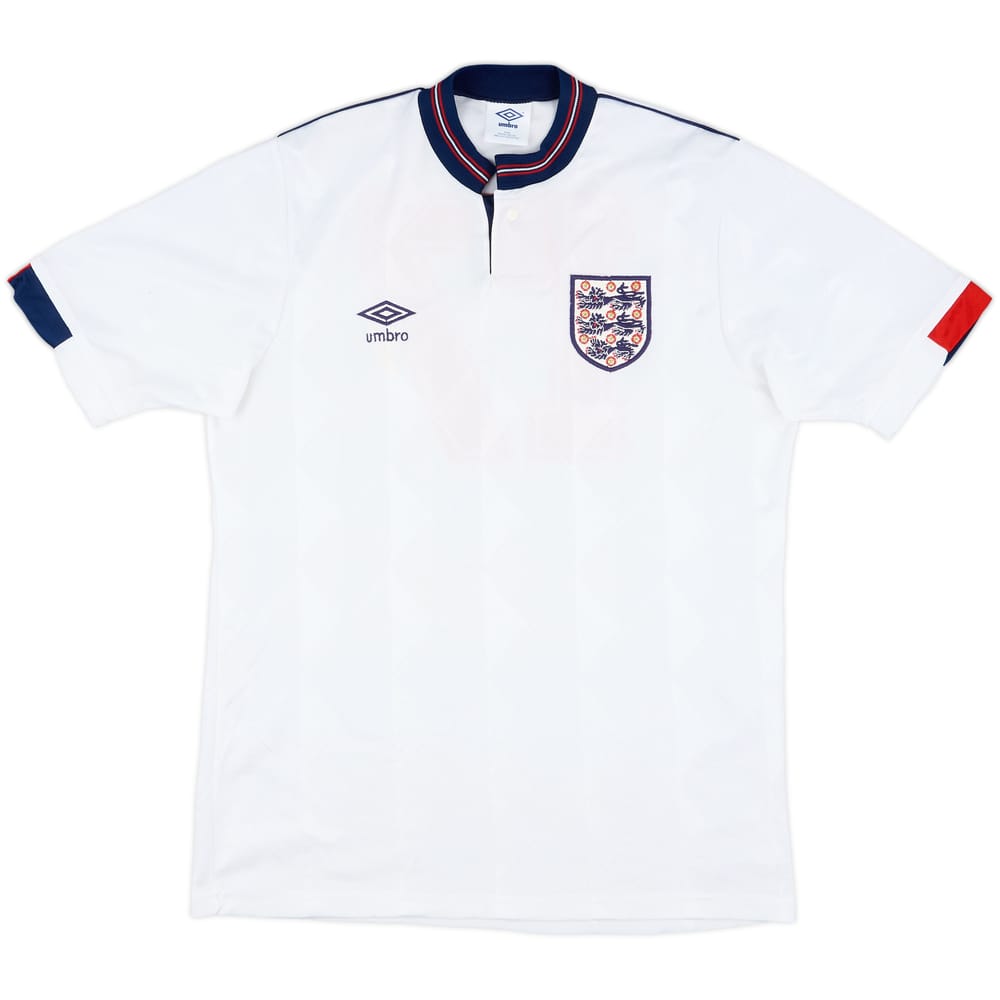 1988-89 England Match Issue Home Shirt #17