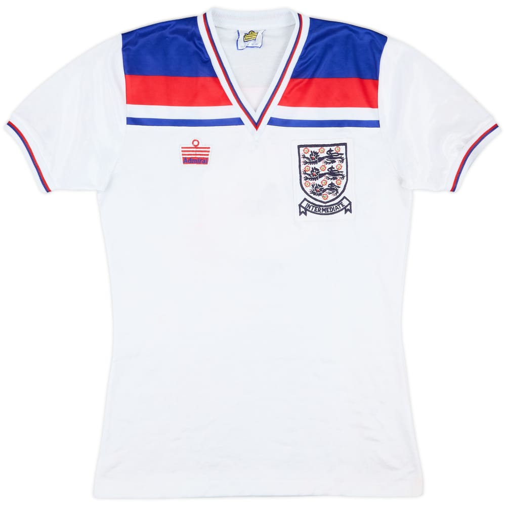 1980 England U-21 Match Issue Home Shirt #5 (v Scotland)