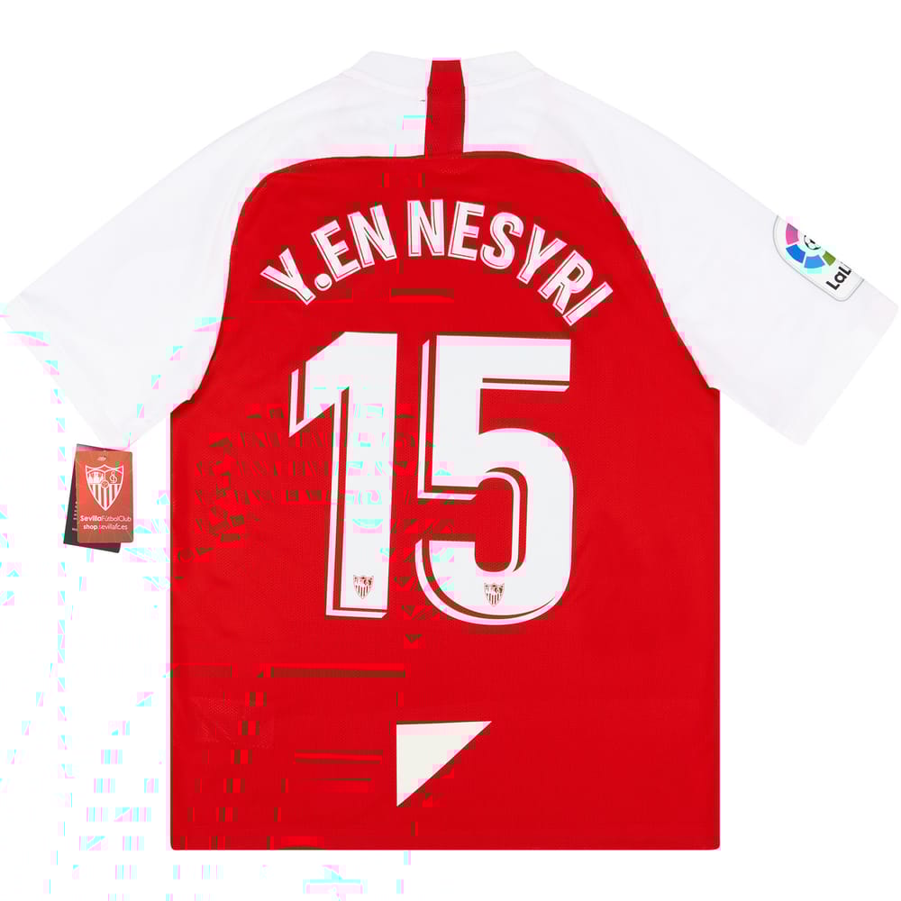 2019-20 Sevilla Away Shirt Y. En Nesryi #15 - NEW - XL