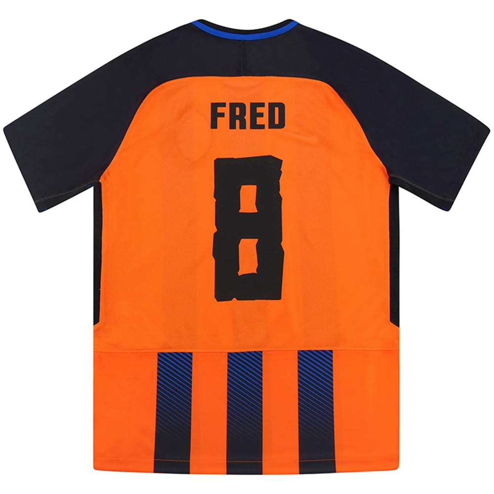 2017-19 Shakhtar Donetsk Player Issue Home European Shirt Fred #8 - NEW