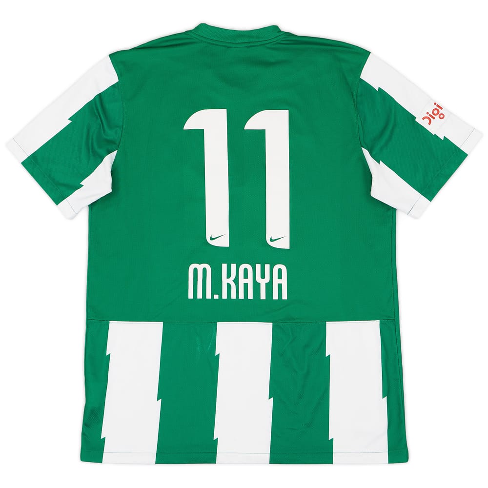 2012-13 Kirklarelispor Away Shirt M.Kaya #11 - 7/10 - (L)