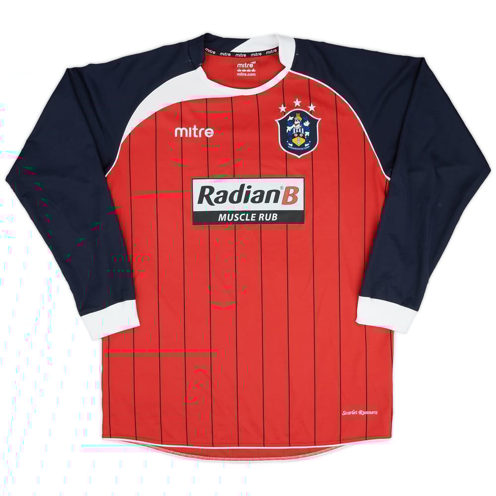 2009-10 Huddersfield Away L/S Shirt - 8/10 - (L)