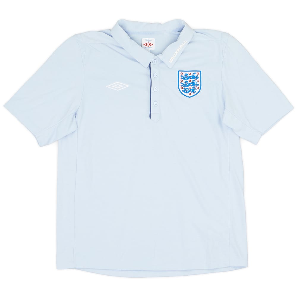 2009-10 England Polo Umbro Shirt - 9/10 - (L)