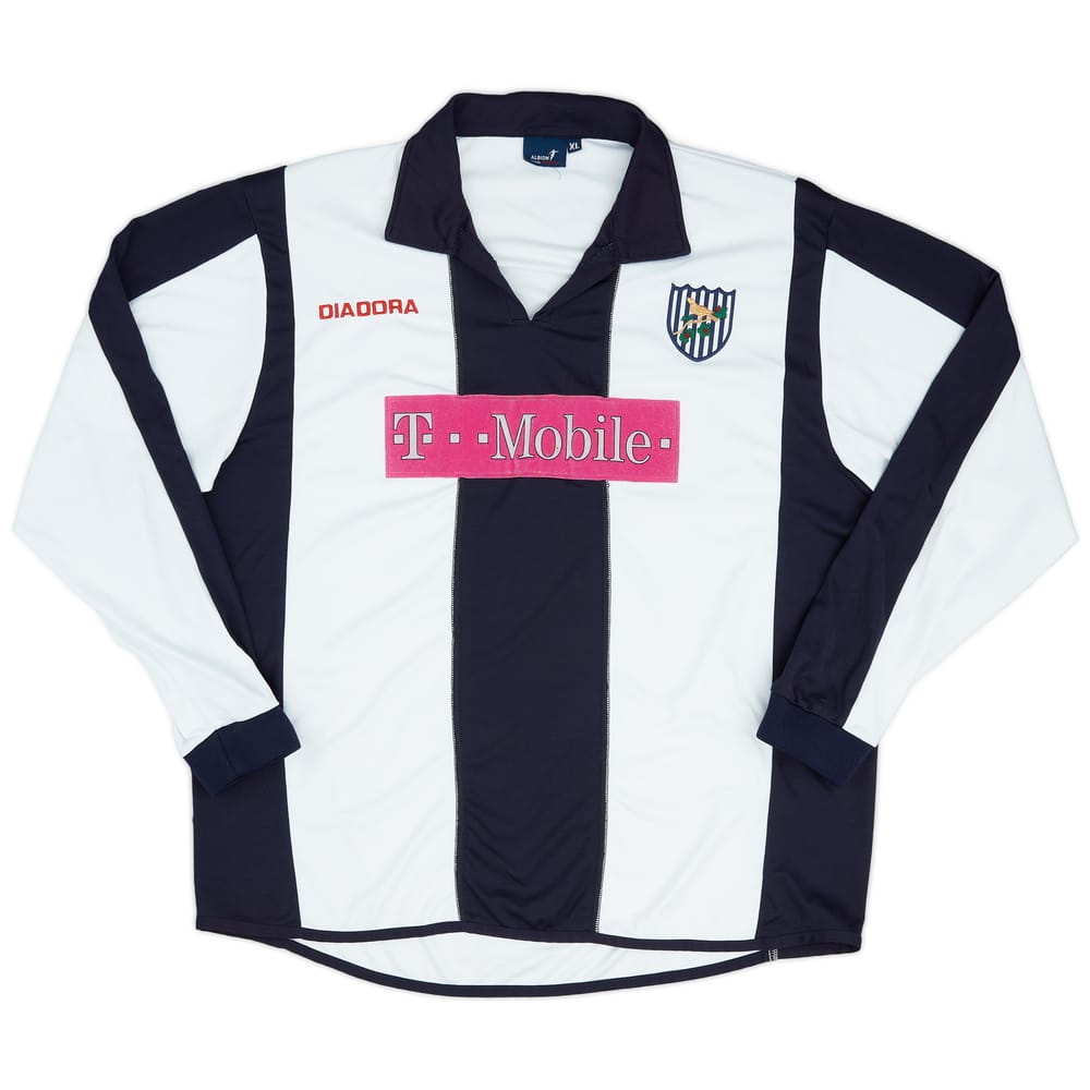 2005-06 West Brom L/S Home Shirt - 7/10 - (XL)