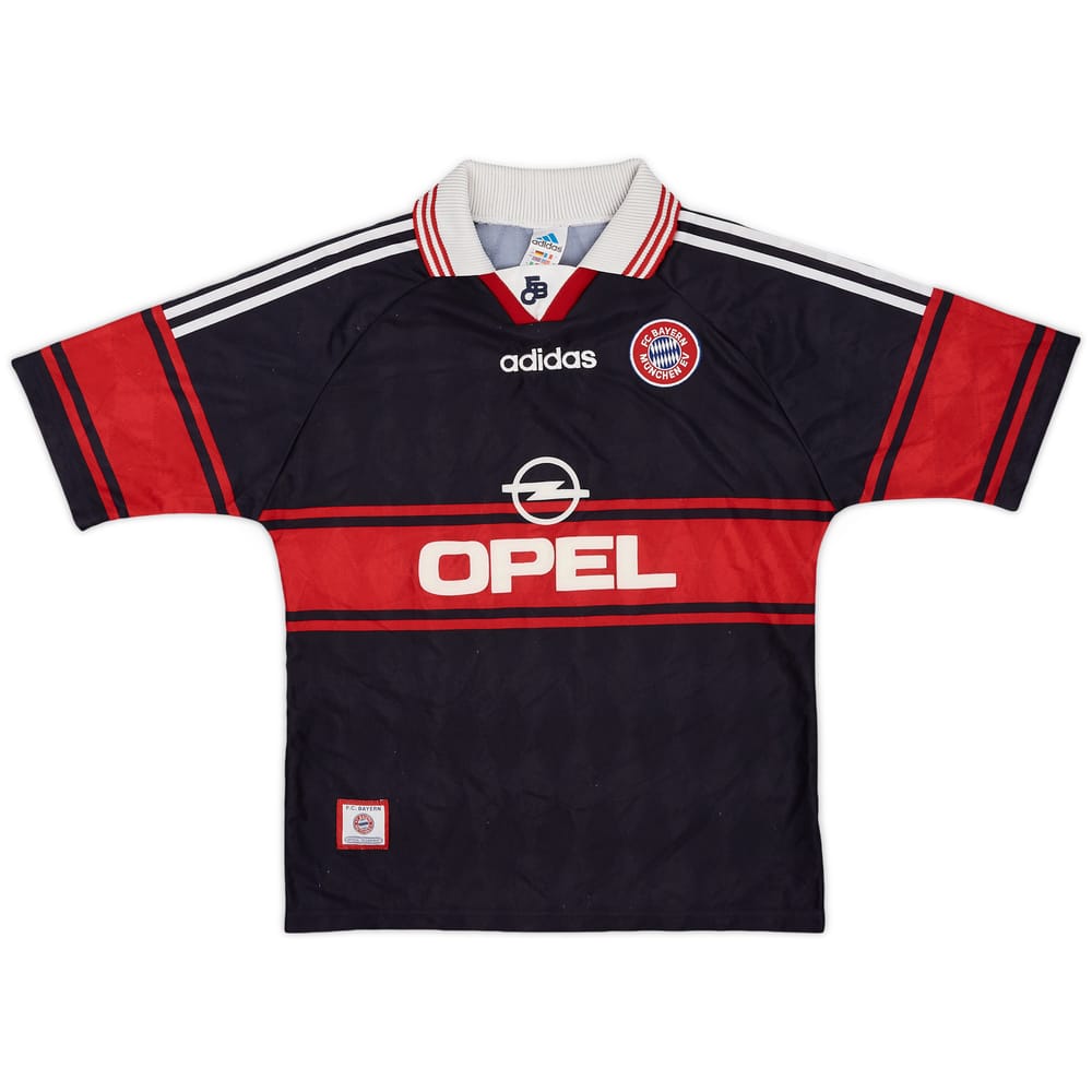 1997-99 Bayern Munich Home Shirt - 8/10 - (XL.Boys)