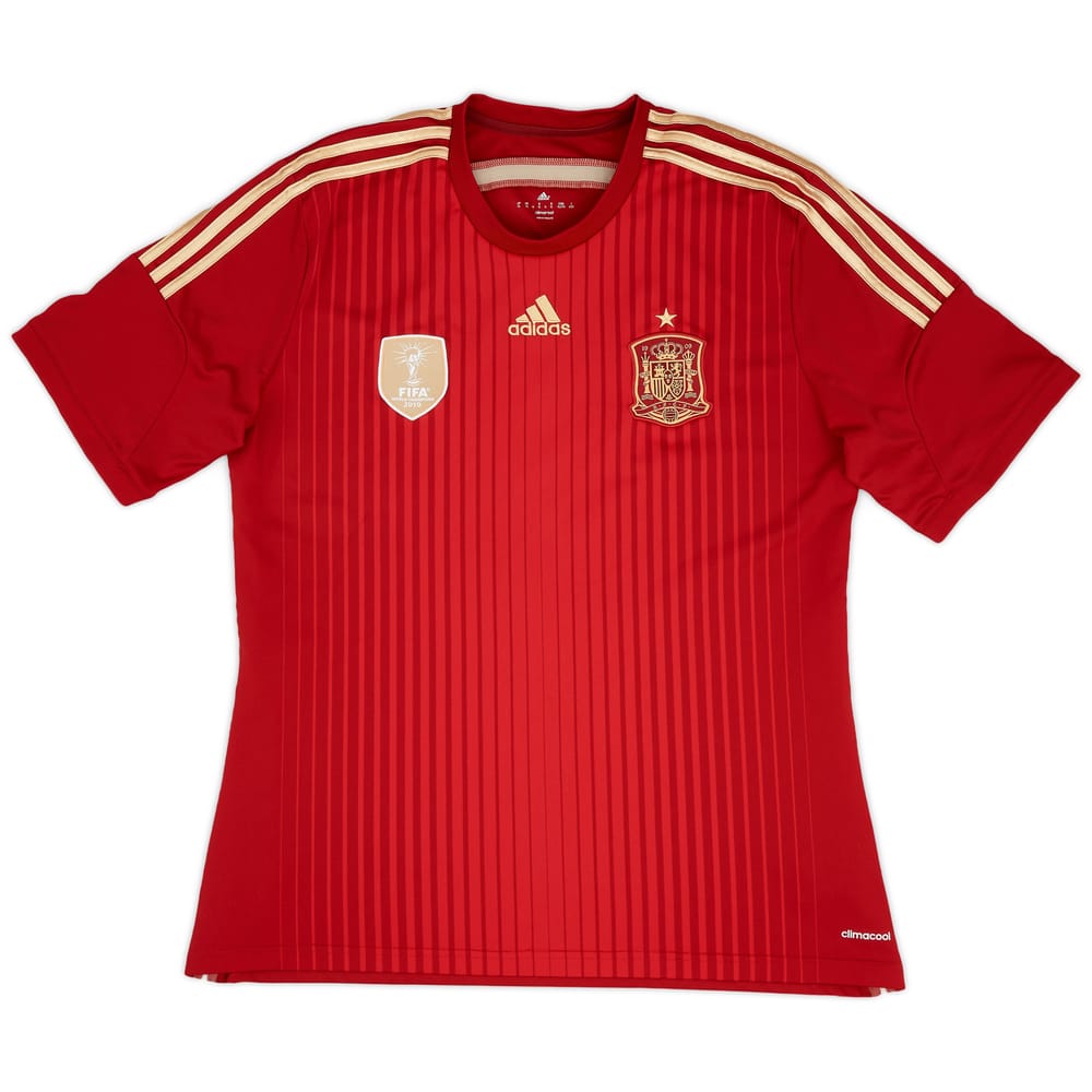 2013-15 Spain Home Shirt  - 8/10 - (S)