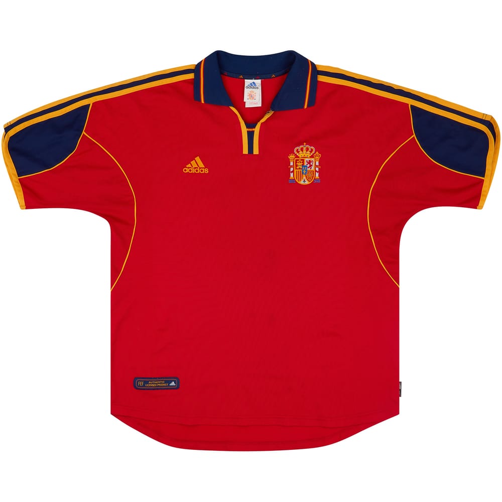 1999-02 Spain Home Shirt - 6/10