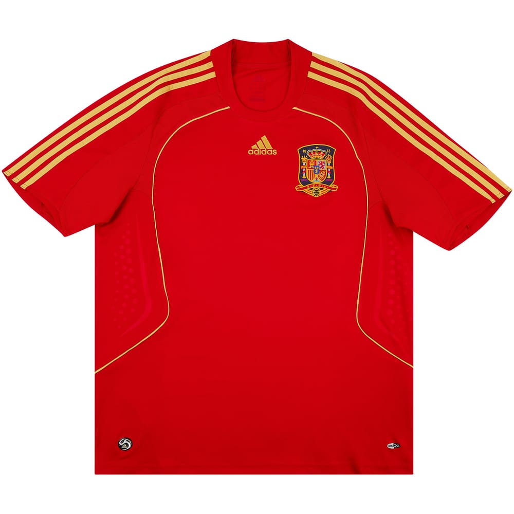 2008-10 Spain Home Shirt (Excellent - 8/10)