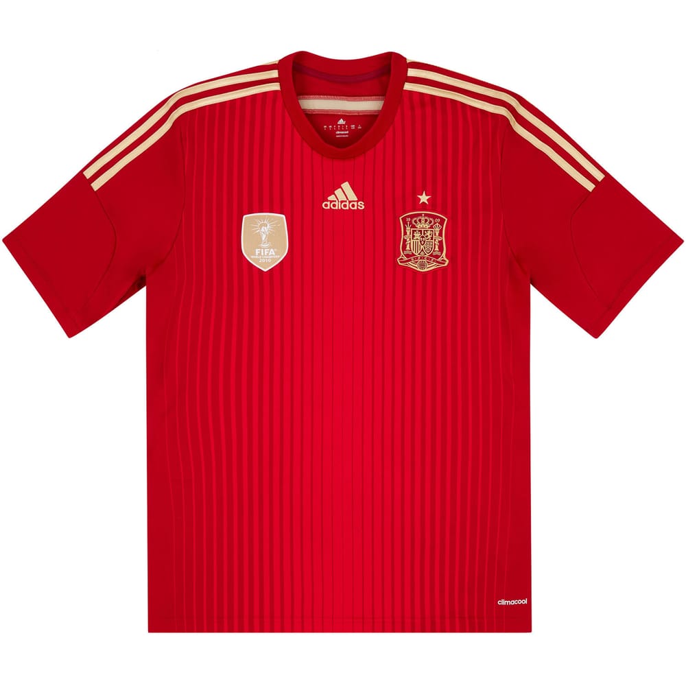 2013-15 Spain Home Shirt - 6/10