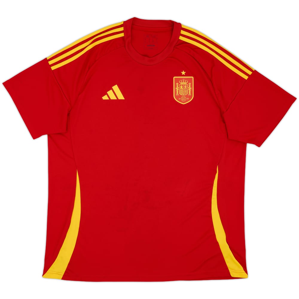 2024-25 Spain Home Shirt - 7/10 - (XXL)