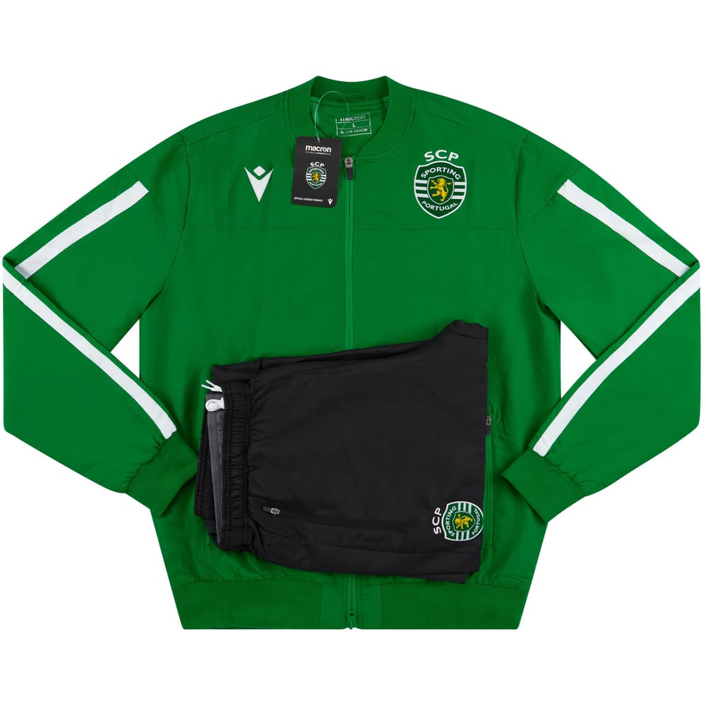 2019-20 Sporting Lisbon Macron Training Tracksuit - NEW