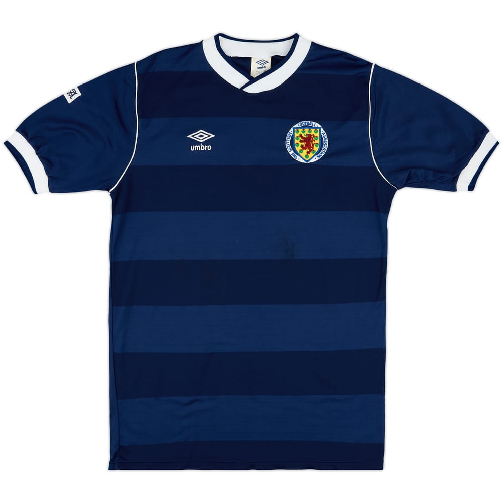 1985-88 Scotland Match Issue Home Shirt #10