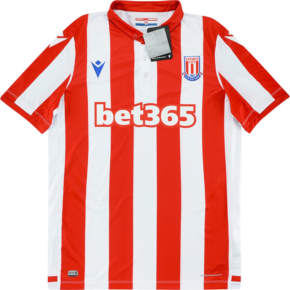2019-20 Stoke City Home Authentic Shirt - NEW
