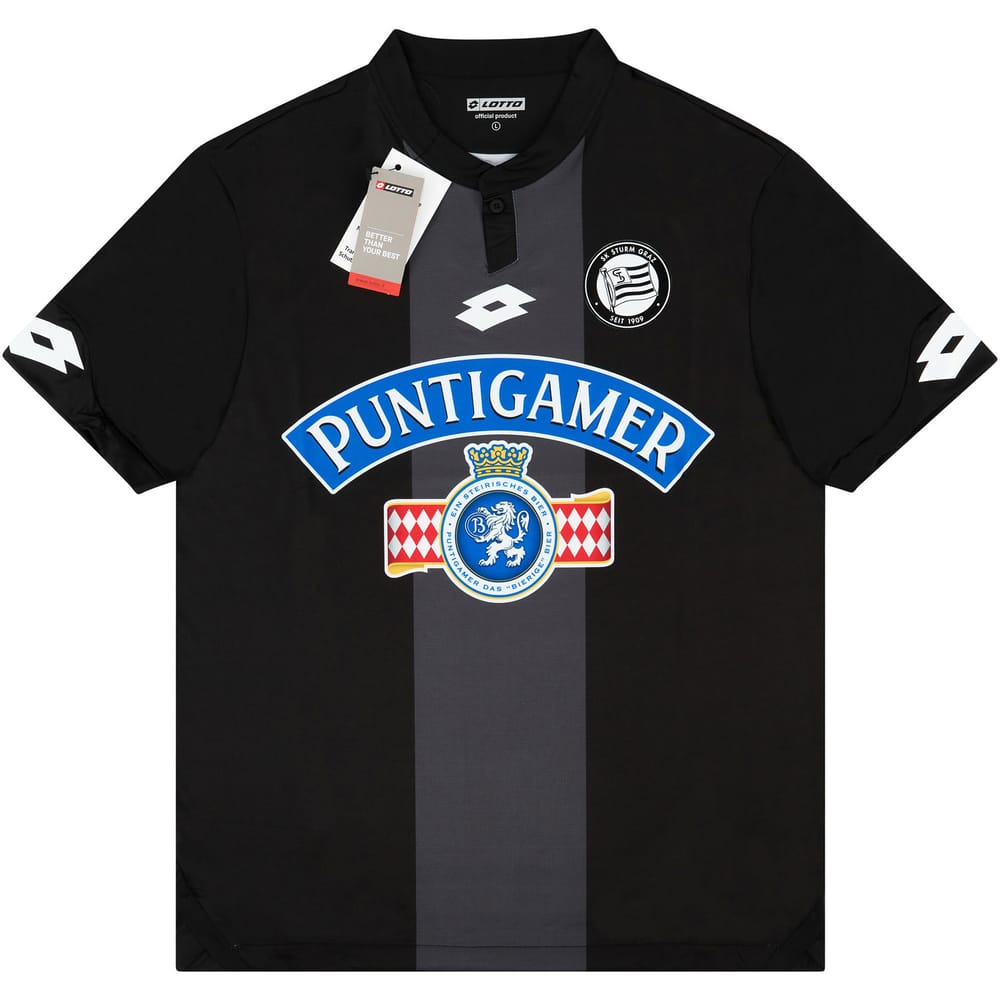 2018-19 Sturm Graz Home Shirt - NEW
