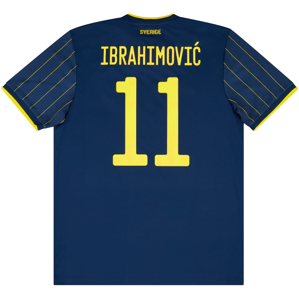 2020-21 Sweden Away Shirt Ibrahimović #11 - NEW
