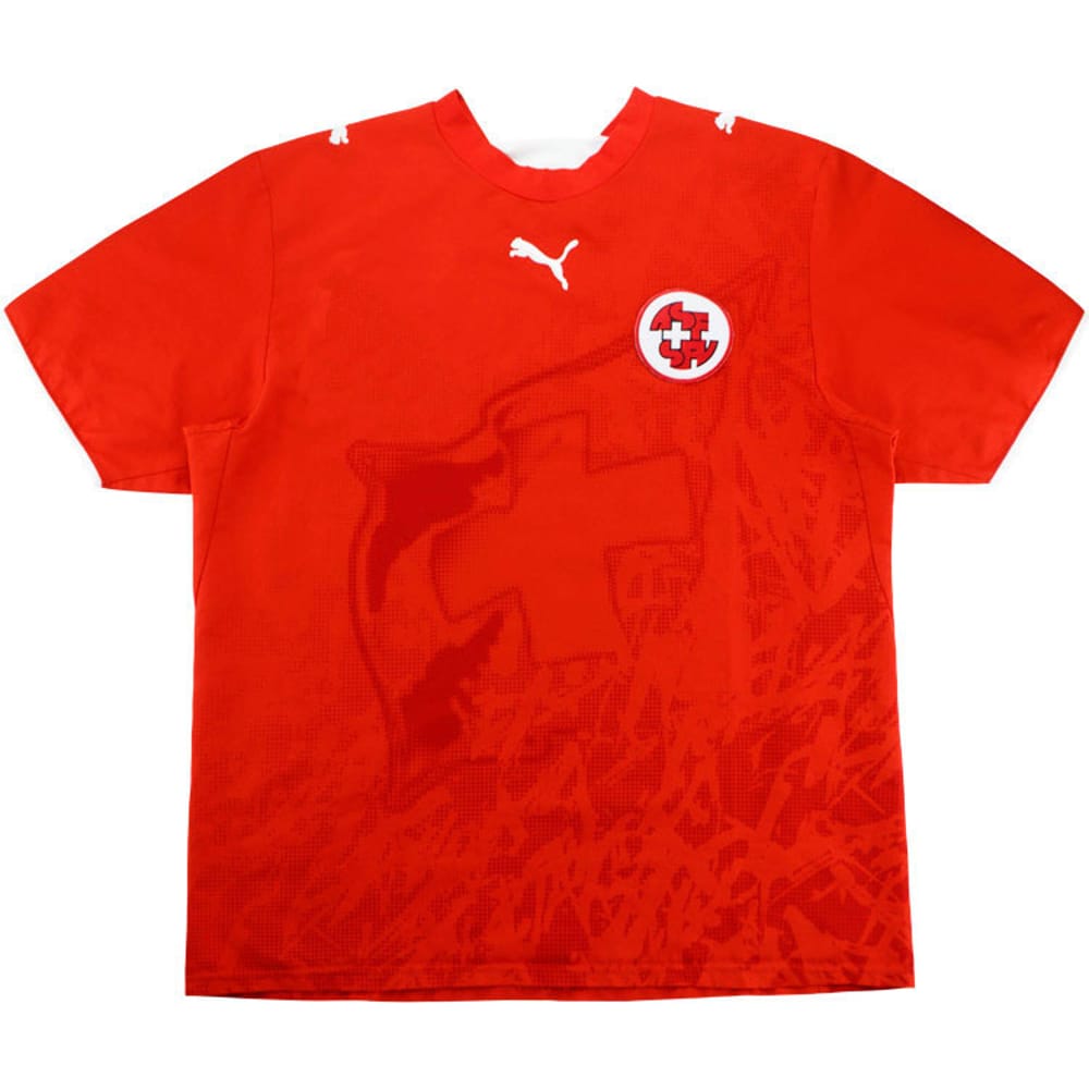 2006-08 Switzerland Home Shirt - 8/10 - (XL)