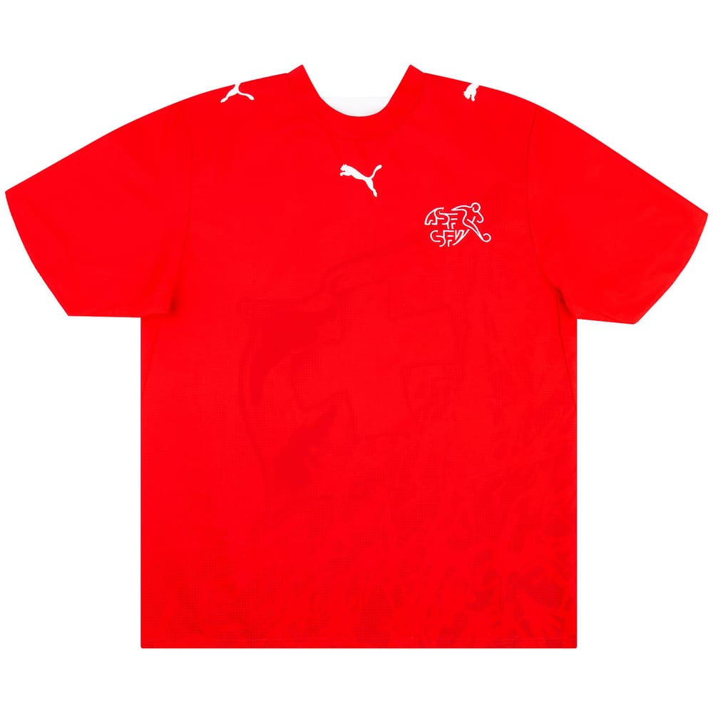 2006-08 Switzerland Player Issue Home Shirt - 8/10 - (XL)
