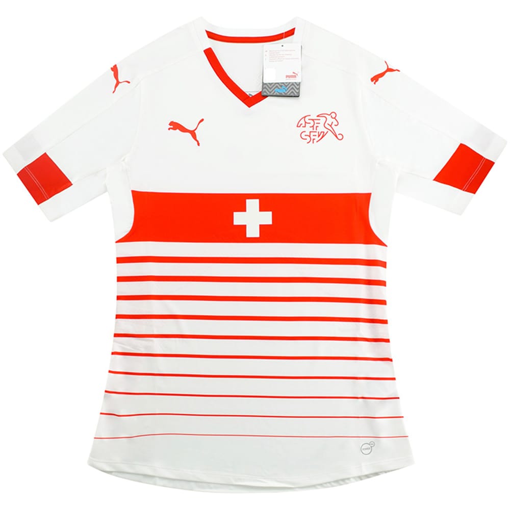 2016-17 Switzerland Player Issue Away Shirt (ACTV Fit) - NEW