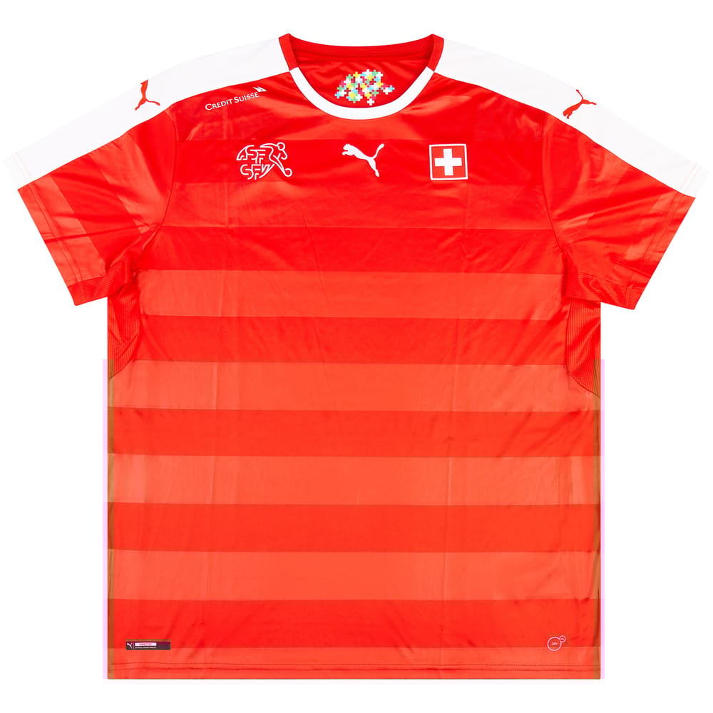 2016-17 Switzerland Home Shirt - 8/10 - (L)