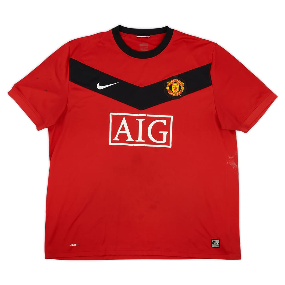 2009-10 Manchester United Home Shirt - 5/10 - (XXL)
