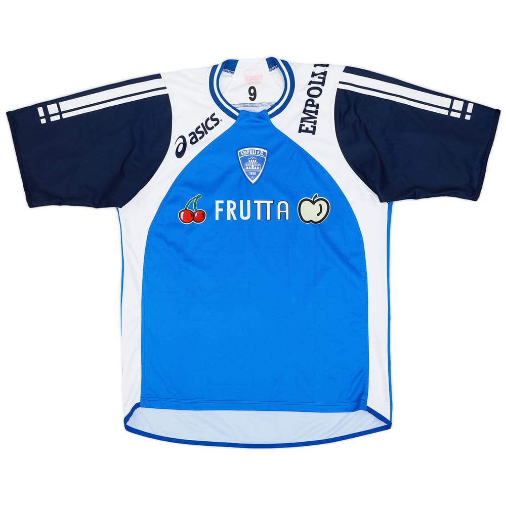 2006-07 Empoli Player Issue Asics Training Shirt #9 - 6/10 - (XL)