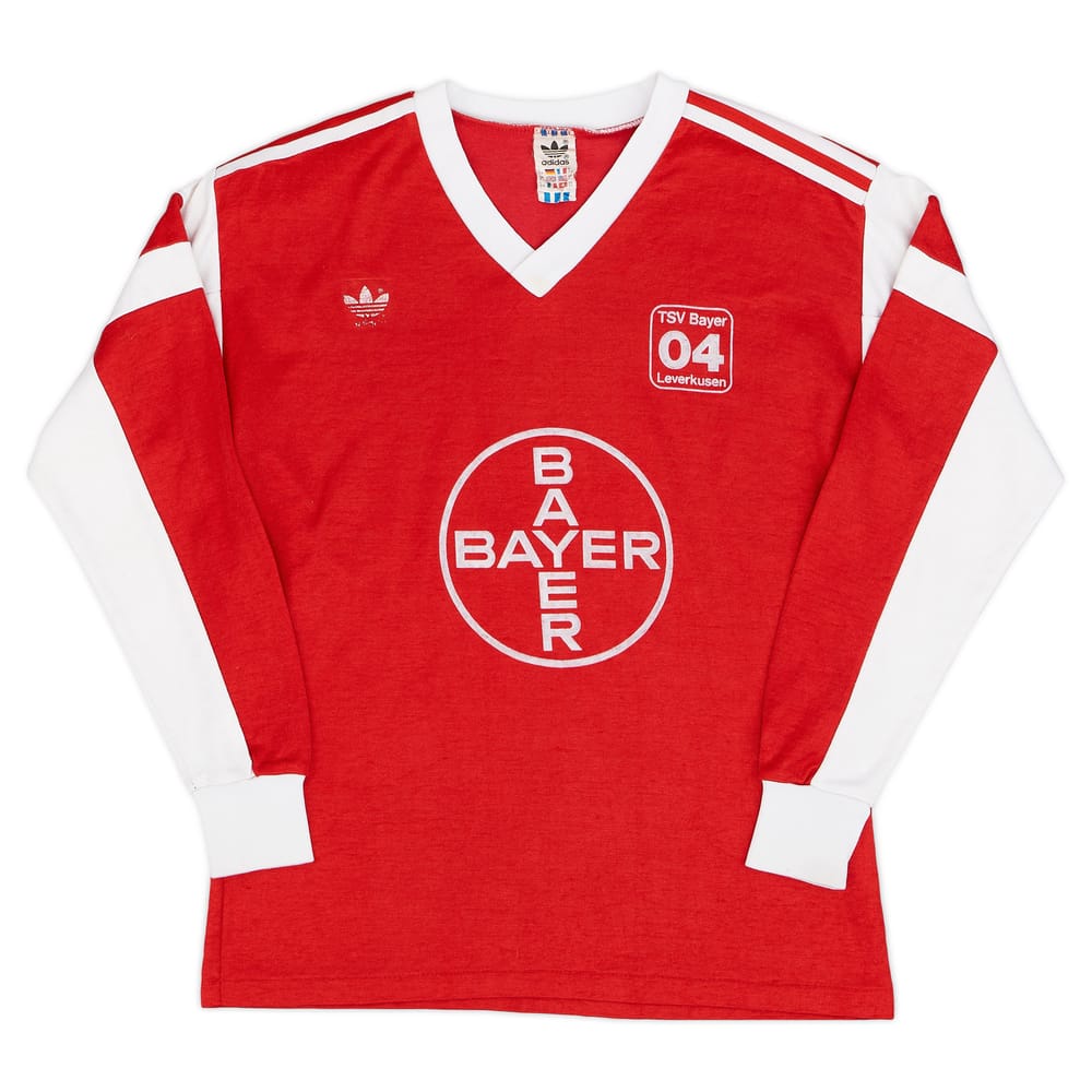 1987-88 Bayer Leverkusen Away L/S Shirt - 7/10 - (S)
